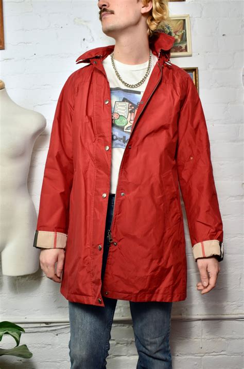 burberry brit men jackets|burberry bowpark rain jacket.